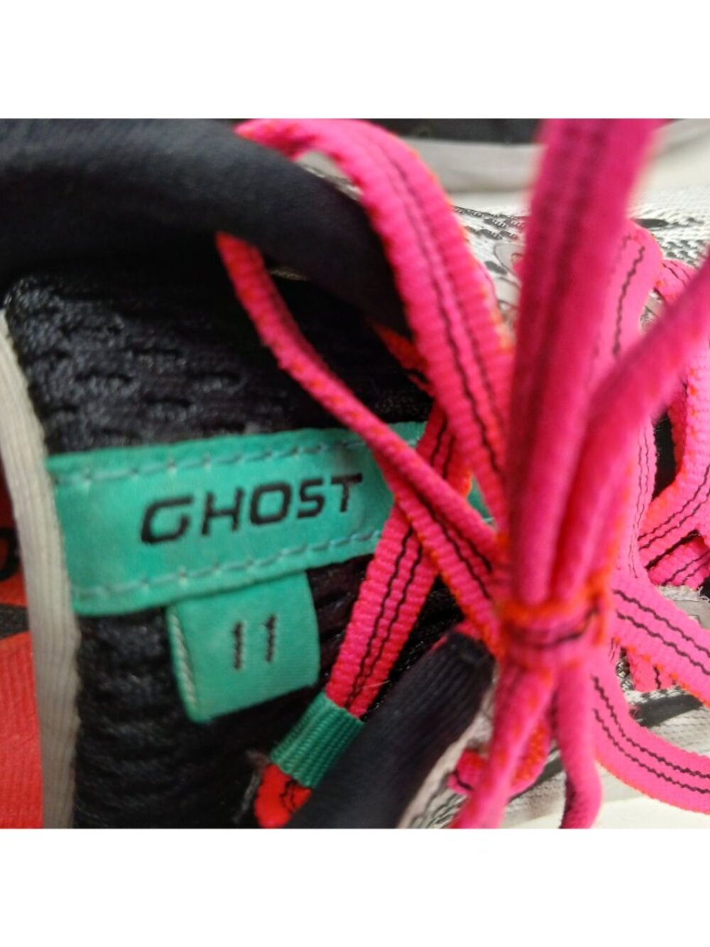 Brooks Ghost 11 Womens Running Shoes Size 9 EUR 40.5 Gray Mesh #4-4 - Picture 12 of 14